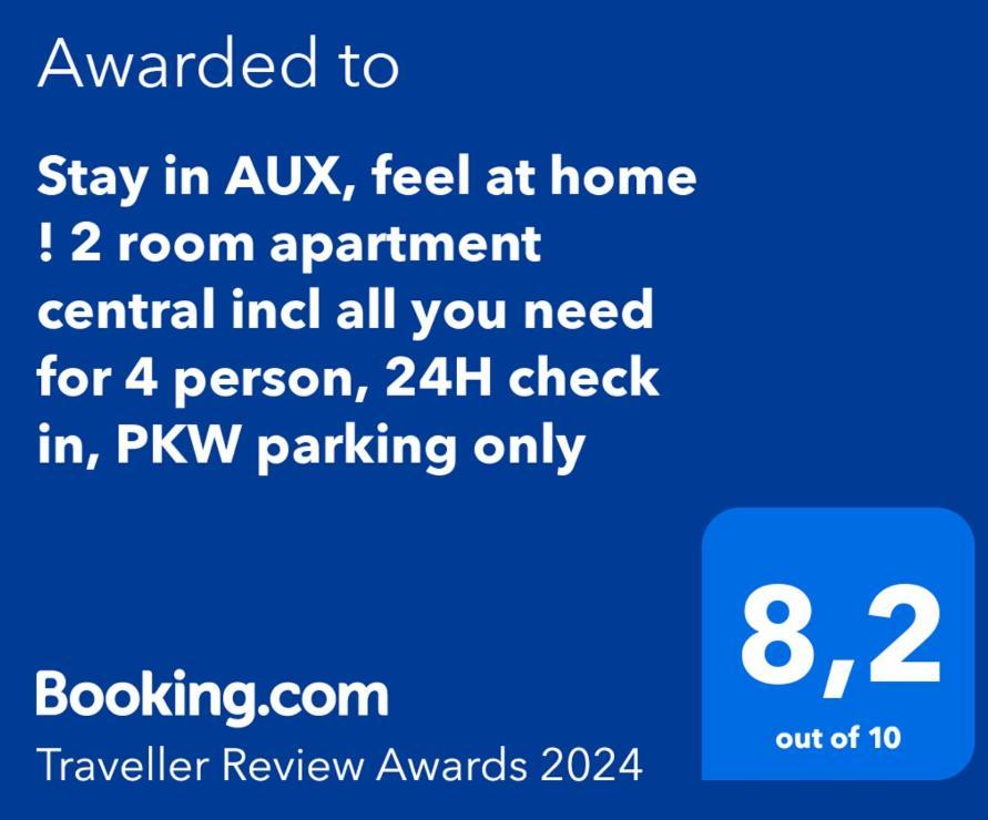 Stay In Aux, Feel At Home ! 2 Room Apartment Central Incl All You Need For 4 Person, 24H Check In, Pkw Parking Only Augsburg Luaran gambar